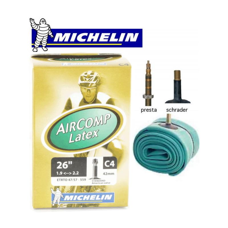 Chambre Air Vtt Mtb Michelin C4 Latex 26 