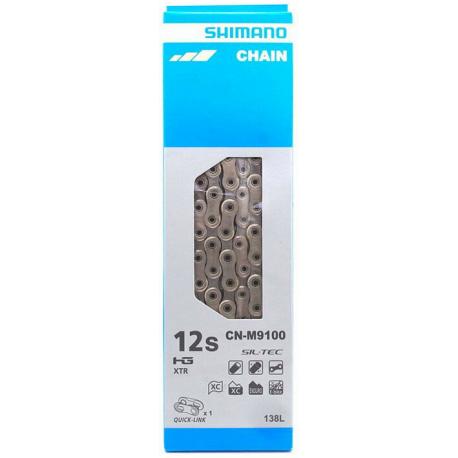 Chaine SHIMANO XTR CN-M9100 - 138L / 12Vit