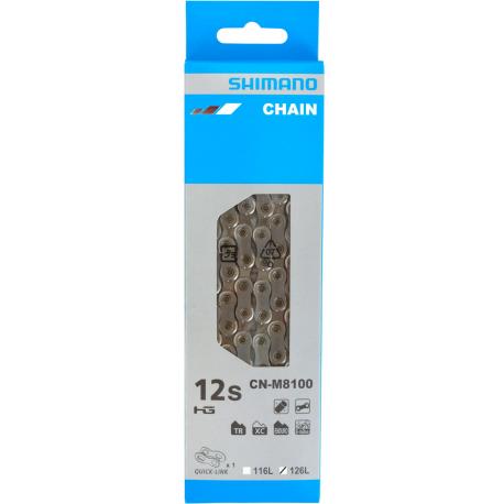 Chaine SHIMANO CN-M8100 XT - 126 - 12Vit