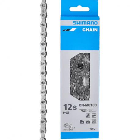 Chaine SHIMANO DEORE CN-M6100 - 126L / 12Vit
