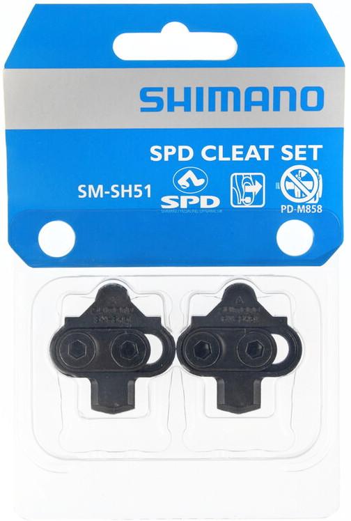 Cales Pédales Vélo Compatibles Shimano SPD - 2 Pièces - Pour VTT Et Cyclisme Indoor - Acier Renforcé