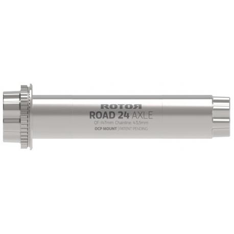 Axe de Pédalier ROTOR Aldhu/Vegast 24mm