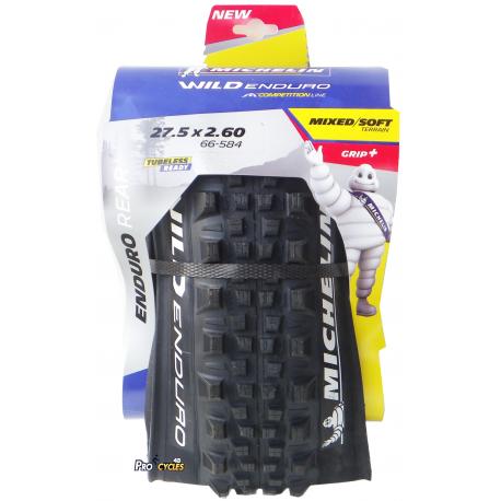 Pneu MICHELIN WILD Enduro 27.5x2.60 (Arrière) Tubeless Ready