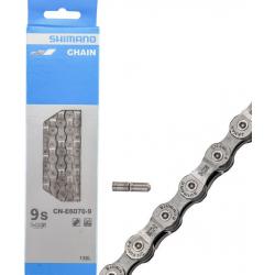 Chaine SHIMANO CN-E6070 138 Maillons - 9Vit