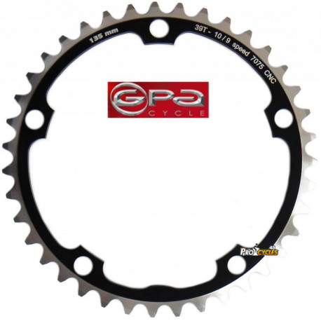 Plateau GPA Campagnolo 135mm 10v - 40T/44T