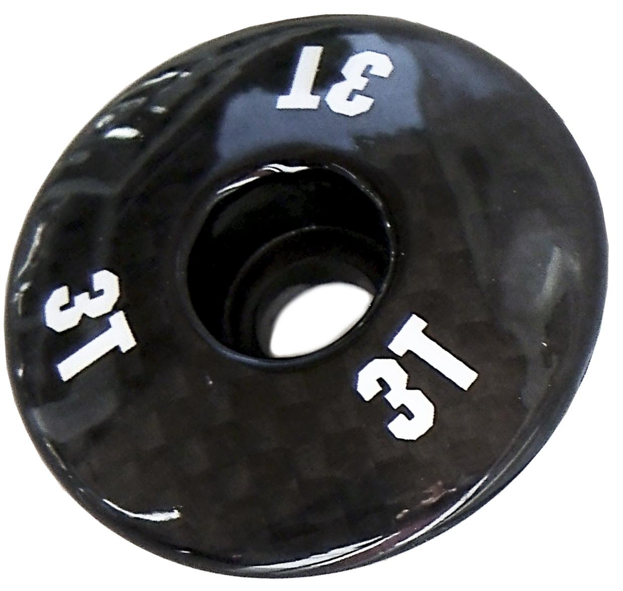 rie:sel design Bouchon de Potence - stem:cap Carbon - flowmingo