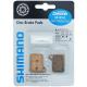 Plaquettes Shimano Deore BR-M555 (M01) Métal