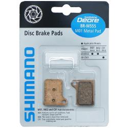 Plaquettes Shimano Deore BR-M555 (M01) Métal