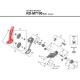 Chape De Dérailleur SHIMANO SLX RD-M7100 (Interne)