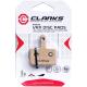 Plaquettes CLARKS - Shimano Deore - Métal