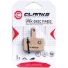 Plaquettes CLARKS - Shimano Deore - Métal