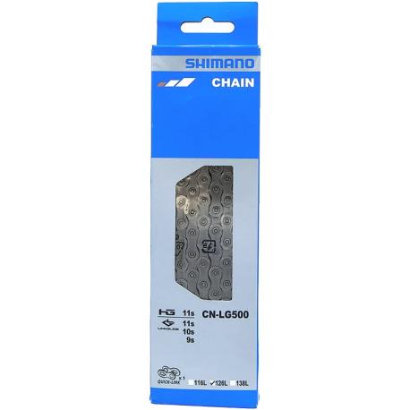 Chaine SHIMANO CN-LG500 - 10/11Vit