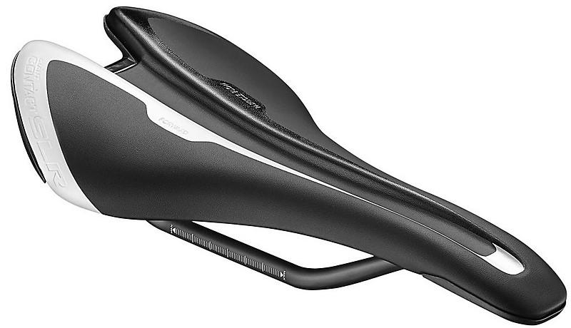 Selle De Vélo Giant Contact SL – Rails Titane – Noire – 270 X 130 Mm – Racing – Sans Boîte