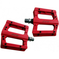 Pédales HT Components Nano-PA12A Series Rouge