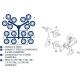 Galets de derailleur BBB RollerBoys BDP-05 Sram Route ou VTT