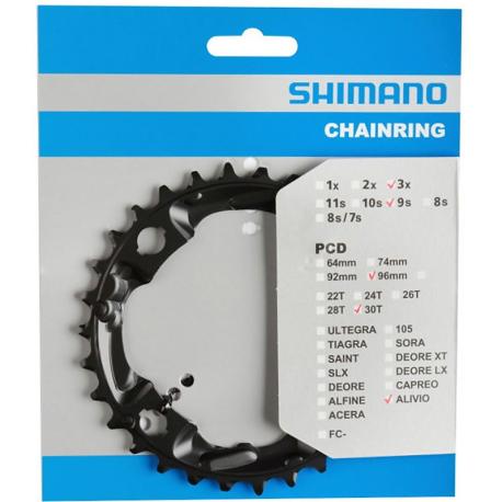 Plateau SHIMANO Alivio FC-M4000 3x9v -30T