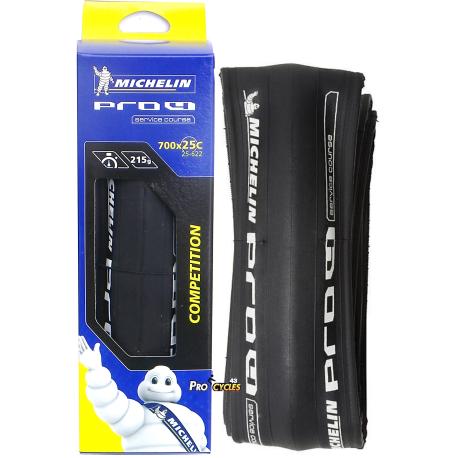 Pneu MICHELIN Pro4 Service Course 700x23 - Noir/Vert