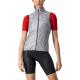 Coupe Vent CASTELLI Aria Femme Sans Manches - Gris Clair