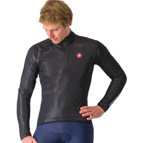 Veste CASTELLI Squall Shell Manches Longues - Gris Foncé