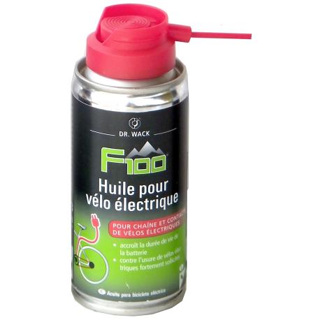 Lubrifiant Dr. Wack F100 Huile pour chaîne de vélo électrique Lubrifiant Dr. Wack F100 Huile pour chaîne de vélo électrique