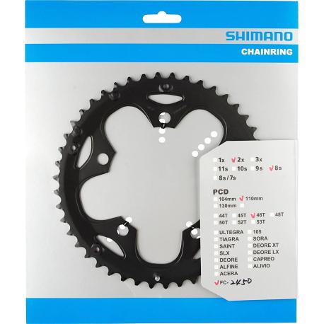 Plateau SHIMANO TIAGRA FC-4550 - 50T 2x9vit