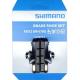Portes-Patins SHIMANO Ultegra BR-6700G R55C3 x2