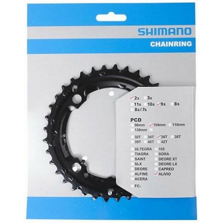 Plateau SHIMANO Alivio FC-M4050 2x9v -36T