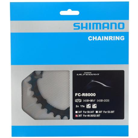 Plateau SHIMANO ULTEGRA FC-R8000 - 34T/36T 11v