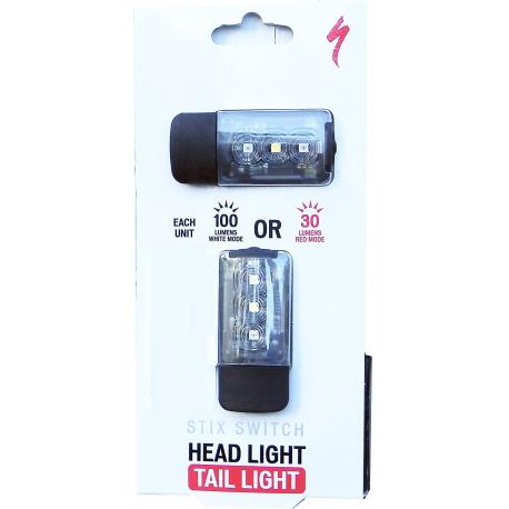 Éclairage SPECIALIZED Stix Switch 2-Pack Avant et Arrière