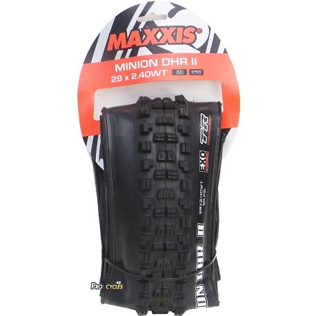 Pneu Tubeless Ready MAXXIS MINION DHR II 27.5x2.80 - Souple