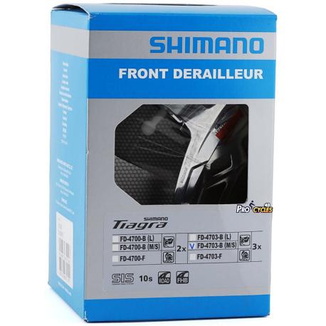 Dérailleur Avant SHIMANO Tiagra 4703 - 3x10v à Collier 34.9