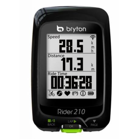 Compteur BRYTON Rider 210E GPS