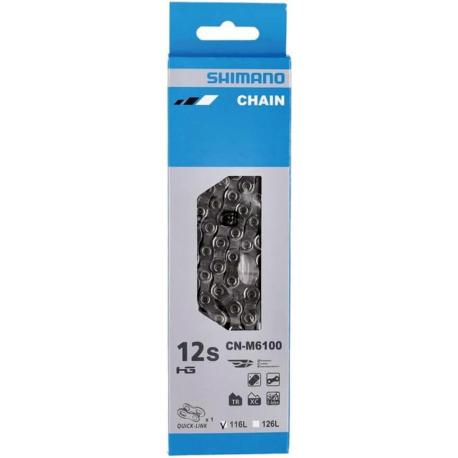 Chaine SHIMANO DEORE CN-M6100 - 126L / 12Vit
