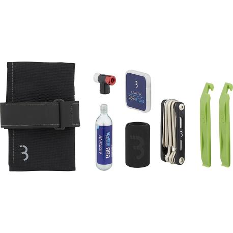 Pack Réparation Vélo BBB CombiSet RollPack CO2