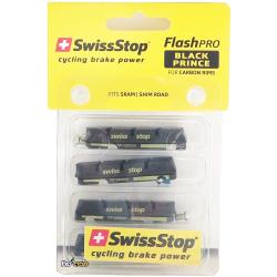 Patins SWISSSTOP Race Pro Black Prince (Campagnolo) x4