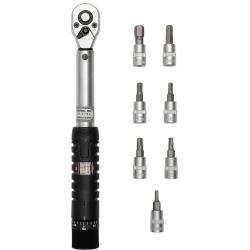 Clé Dynamométrique BBB TorqueSet + 7 Embouts