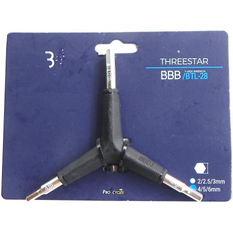 Clés Allen en Y BBB ThreeStar