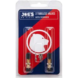 Paire de Valves Tubeless NO-FLATS JOES 32mm Presta