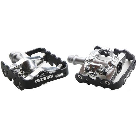 Pédales EXUSTAR PM812 Double Face - SPD