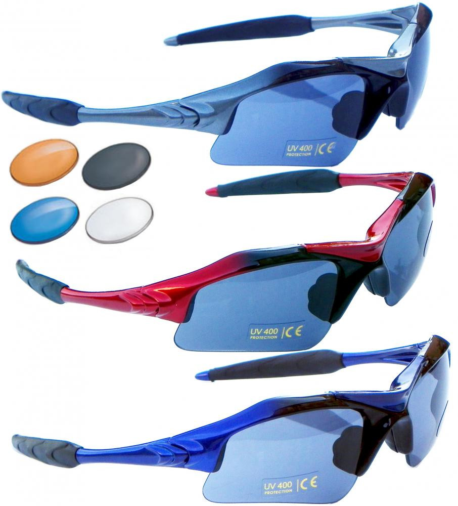 Lunettes vélo verres interchangeables Clearance