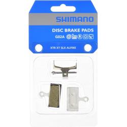 Plaquettes Shimano G02A XTR / XT/ SLX / Alfine - Résine