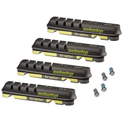 Patins SWISSSTOP Flash Evo Black Prince (Shimano) Carbon x4