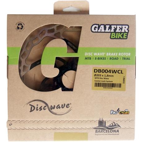 Disque GALFER MTB Disc Wave - 203mm Center Lock