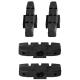 Patins MAGURA HS11/HS22/HS33 Noir x4