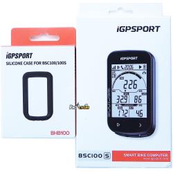 Compteur iGPSPORT BS100S + ETUI SILICONE