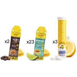 Lot de 25 Gels MEL TONIC et 3 Hydratis Solution d'Hydratation