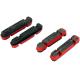 Patins CAMPAGNOLO BR-BO500X1 x4 - Roues Carbone