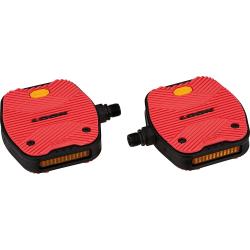 Pédales Plates LOOK GEO CITY GRIP Rouge