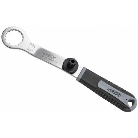 Outil SUPER B-BB15 Pour boîtier de pédalier Shimano 16 encoches