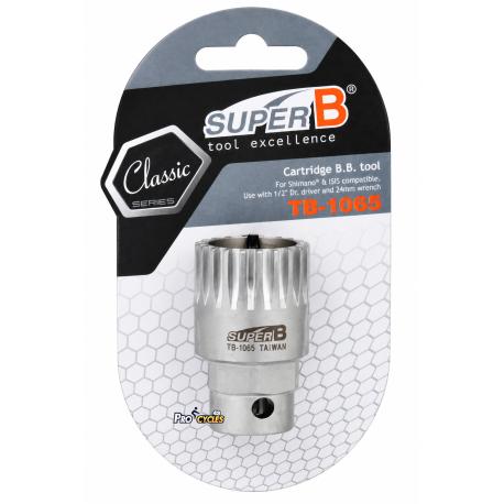 Démonte Boîtier de Pédalier SUPER B-1065 à 20 cannelures